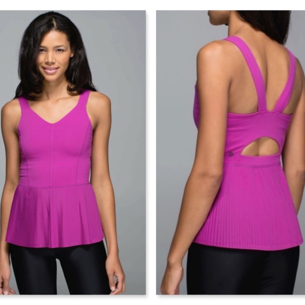 LULULEMON City Tank Ultra Violet Size 6